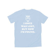 Load image into Gallery viewer, Found Sheep - Lost Now Found Sky Blue T-Shirt