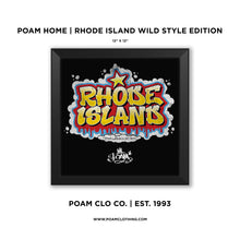 Load image into Gallery viewer, Rhode Island Wild Style Inspired POAM 31 Year Anniversary Decor - POAM HOME DECOR 12" X 12"