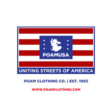 Load image into Gallery viewer, POAM Flag - Uniting Streets of America Tee White