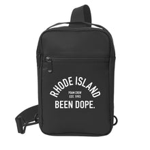 Load image into Gallery viewer, Rhode Island Been Dope College Inspired Medium Sling Bag