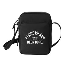 Load image into Gallery viewer, Rhode Island Been Dope College Inspired Small Sling Bag