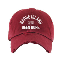 Load image into Gallery viewer, Rhode Island Been Dope College Inspired Dad Hats