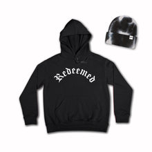Load image into Gallery viewer, Redeemed Midnight Hoody (Hat Sold Separately)