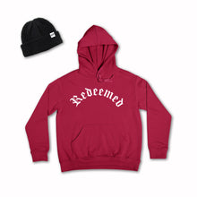Load image into Gallery viewer, Redeemed Midnight Hoody (Hat Sold Separately)