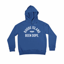 Load image into Gallery viewer, Rhode Island Been Dope College & University Inspired (Side Pocket Hoody)
