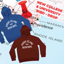 Load image into Gallery viewer, Rhode Island Been Dope College & University Inspired (Side Pocket Hoody)
