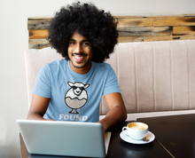 Load image into Gallery viewer, Found Sheep - Lost Now Found Sky Blue T-Shirt