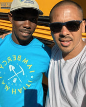 Load image into Gallery viewer, I Am Bercy I Am Haiti Unisex T-shirt Turquoise