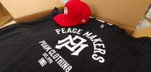 Load image into Gallery viewer, POAM (PM) Monogram - Peace Makers Red Snapback