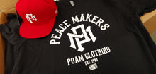 Load image into Gallery viewer, POAM (PM) Monogram - Peace Makers Red Snapback