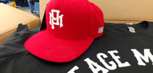 Load image into Gallery viewer, POAM (PM) Monogram - Peace Makers Red Snapback