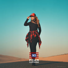 Load image into Gallery viewer, POAM Classic Prospector Seal Red and Black Trucker Snapback