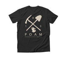 Load image into Gallery viewer, Pick and Shovel 180 Unisex Tee Black