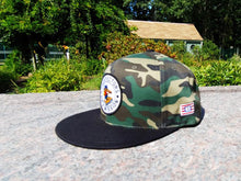 Load image into Gallery viewer, POAM Classic Prospector Seal Camo/Black Visor Snapback