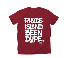Load image into Gallery viewer, Rhode Island Been Dope T-Shirt (Full Front Print Version)