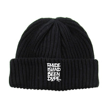 Load image into Gallery viewer, Rhode Island Been Dope Fully Embroidered Thick Ribbed Beanie