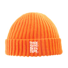 Load image into Gallery viewer, Rhode Island Been Dope Fully Embroidered Thick Ribbed Beanie