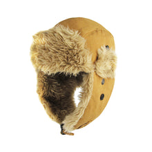 Load image into Gallery viewer, Trapper Aviator Canvas Timber POAM Hat