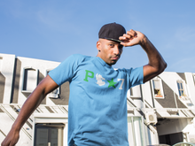 Load image into Gallery viewer, POAM Classic Elements Unisex Tee Sky Blue