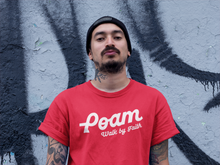 Load image into Gallery viewer, POAM Signature - Walk By Faith Tee Red
