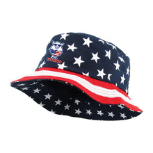 Load image into Gallery viewer, Found Sheep Stars Flag Bucket Hat
