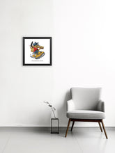 Load image into Gallery viewer, ORIGINAL PROSPECTOR MASCOT - POAM HOME DECOR 12&quot; X 12&quot;
