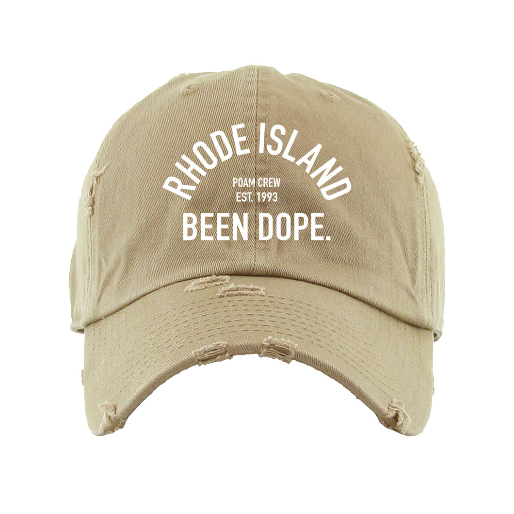 Rhode Island Been Dope College Inspired Dad Hats