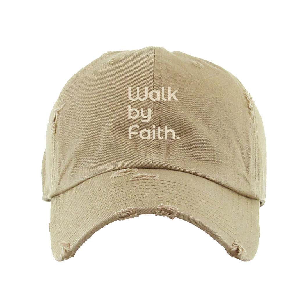 Walk By Faith Dad Hat