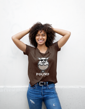 Load image into Gallery viewer, Found Sheep - Lost Now Found Chocolate Brown T-Shirt

