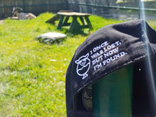 Load image into Gallery viewer, Found Sheep Dad Hat Black
