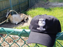 Load image into Gallery viewer, Found Sheep Dad Hat Black
