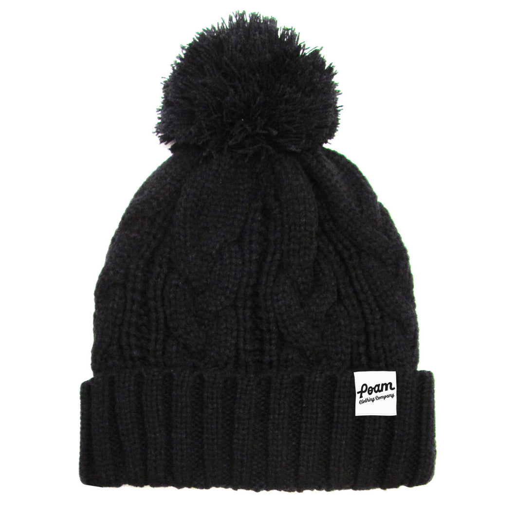 Chunky Pom Pom Beanie