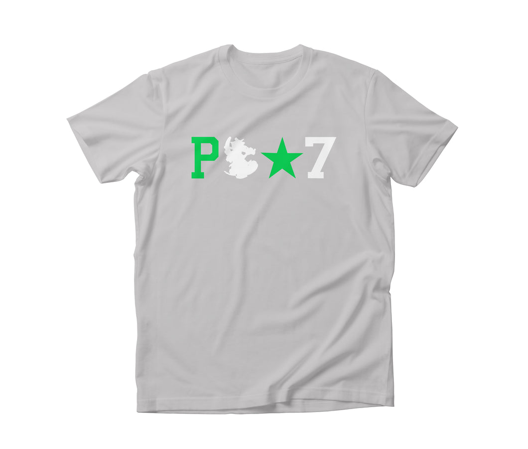 POAM Classic Elements Unisex Tee Gray Ash
