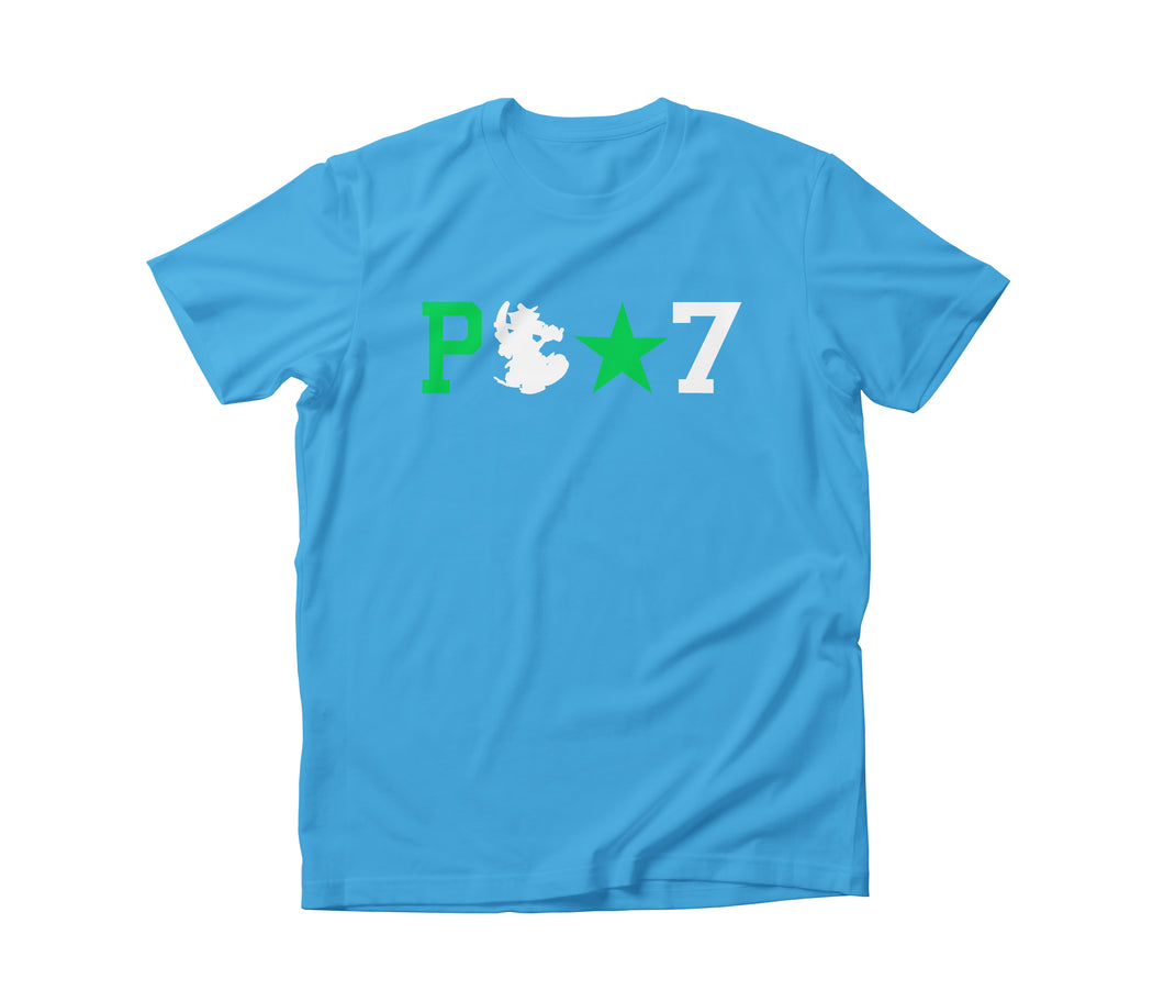 POAM Classic Elements Unisex Tee Sky Blue