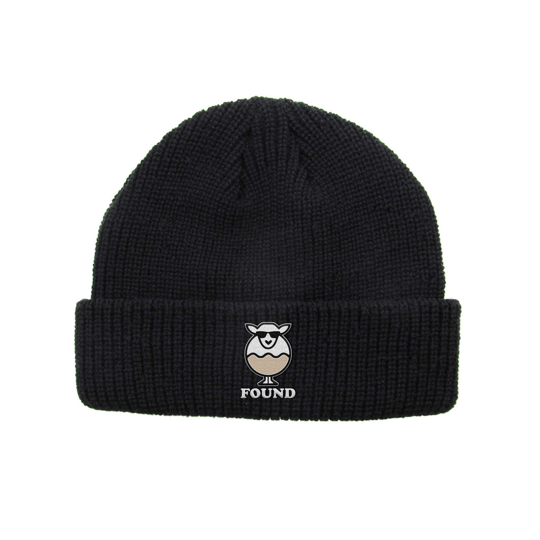 Found Sheep Ribbed Beanie