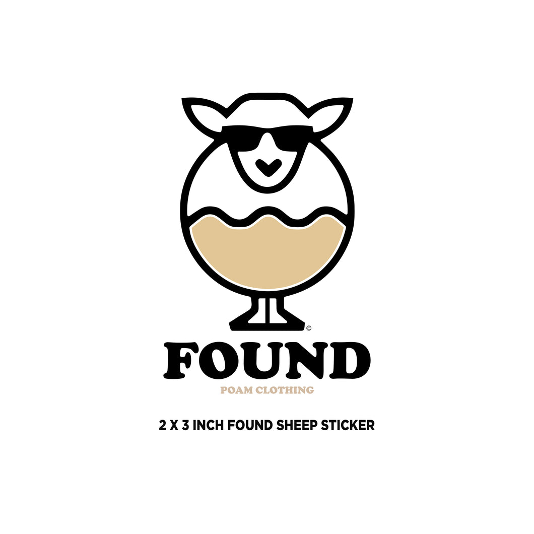 The Found Sheep Sticker