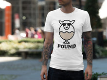 Load image into Gallery viewer, Found Sheep - Lost Now Found Unisex White T-Shirt
