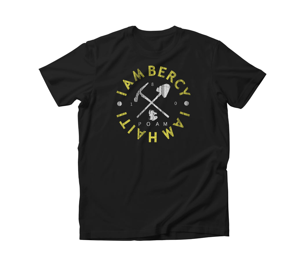 I Am Bercy I Am Haiti Unisex T-Shirt Black