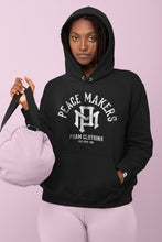 Load image into Gallery viewer, Peace Makers Heavyweight Vintage White Print Hoody
