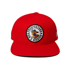 Load image into Gallery viewer, POAM Classic Prospector Seal Red Snapback
