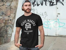 Load image into Gallery viewer, Peace Makers Navy Unisex T-Shirt (Unreleased/One of a kind)
