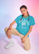 Load image into Gallery viewer, Peace Makers Navy Unisex T-Shirt (Unreleased/One of a kind)
