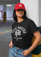 Load image into Gallery viewer, Peace Makers Navy Unisex T-Shirt (Unreleased/One of a kind)
