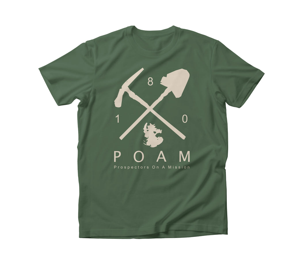 Pick and Shovel 180 Unisex Tee Army