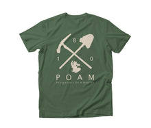 Load image into Gallery viewer, Pick and Shovel 180 Unisex Tee Army
