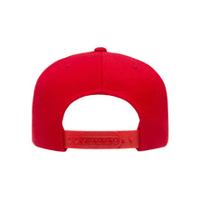 Load image into Gallery viewer, POAM (PM) Monogram - Peace Makers Red Snapback
