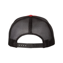 Load image into Gallery viewer, POAM Classic Prospector Seal Red and Black Trucker Snapback
