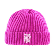 Load image into Gallery viewer, Copy of Rhode Island Been Dope Fully Embroidered Thick Ribbed Beanie
