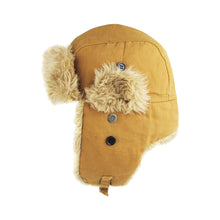 Load image into Gallery viewer, Trapper Aviator Canvas Timber POAM Hat
